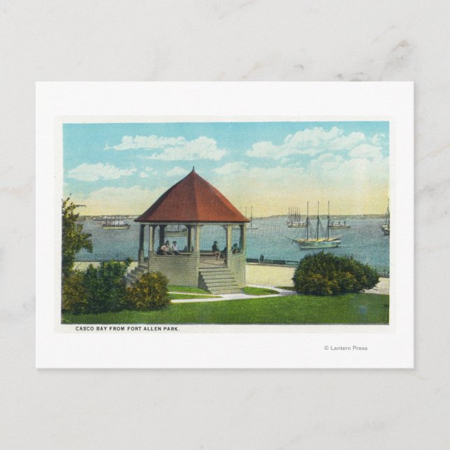 Exterior View of the Pearl of Orr's Island Postcard (Front)