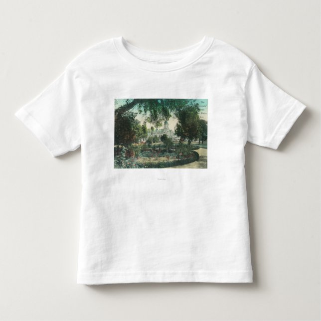 Exterior View of the Peninsula Hotel Toddler T-Shirt (Front)