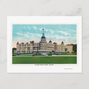 Exterior View of the Poland Spring House 2 Postcard