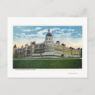 Exterior View of the Poland Spring House Postcard