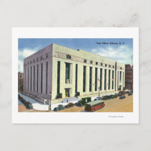 Exterior View of the Post Office # 2 Postcard