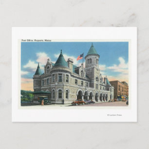 Exterior View of the Post Office 4 Postcard