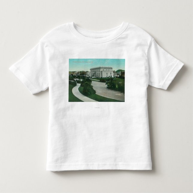 Exterior View of the Presidio Terrace Toddler T-Shirt (Front)