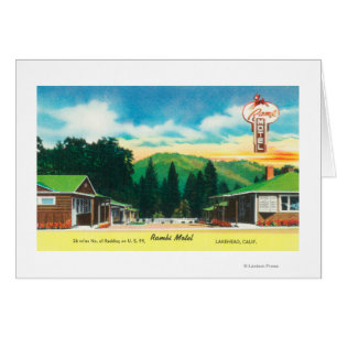 Exterior View of the Rambi MotelLakehead, CA