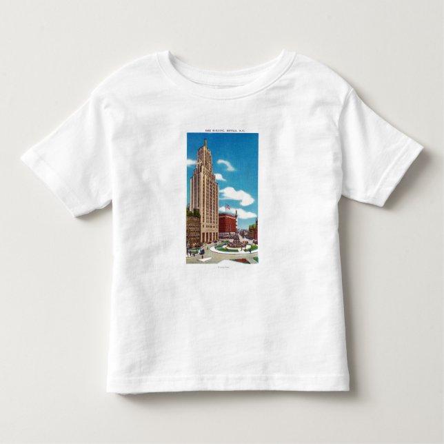 Exterior View of the Rand Building Toddler T-Shirt (Front)