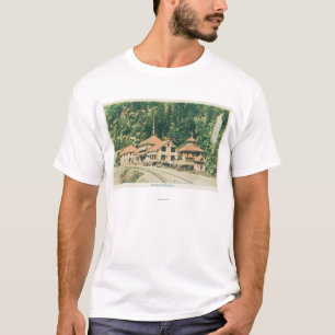 Exterior View of the ResortShasta Springs, CA T-Shirt