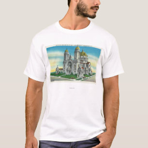 Exterior View of the Shrine of our Lady of T-Shirt