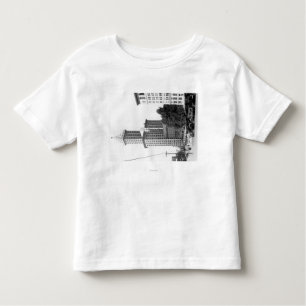 Exterior View of the Smith Tower Toddler T-Shirt