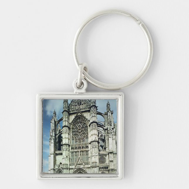 Exterior view of the south facade key ring (Front)