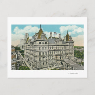 Exterior View of the State Capitol and Office Postcard