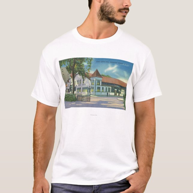 Exterior View of the State Drink Hall T-Shirt (Front)