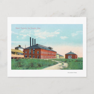 Exterior View of the Sugar Factory Postcard