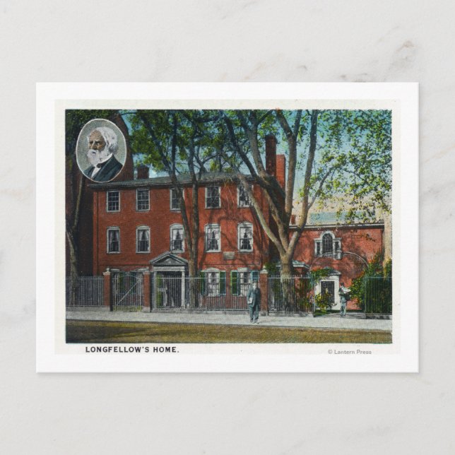 Exterior View of the Swett Art Memorial Postcard (Front)