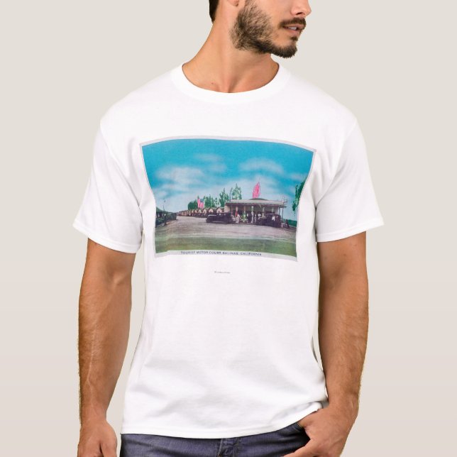 Exterior View of the Tourist Motor Court T-Shirt (Front)