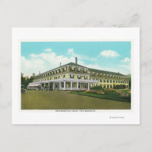 Exterior View of the Twin Mt House Postcard