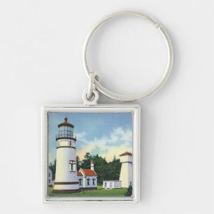 Exterior View of the Umpqua LighthouseCoast Key Ring