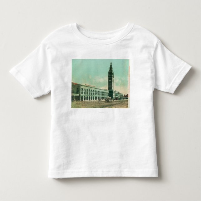 Exterior View of Union Ferry Depot Toddler T-Shirt (Front)