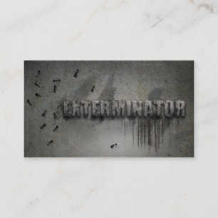 Exterminator Business card