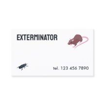 Exterminator Pest Control QR