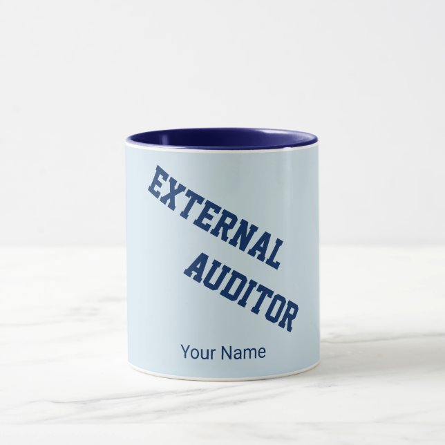 "EXTERNAL AUDITOR" MUG (Center)