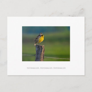 Externalise, Externalise, Externalise Postcard