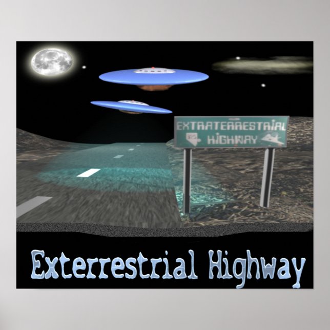 exterrestrialhighway poster (Front)