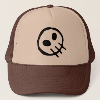 Extinction Logo Skull-Top Trucker Hat