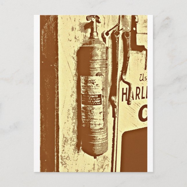 Extinguisher Postcard (Front)