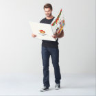 Extra BIG Christmas Card with YOUR Custom Text