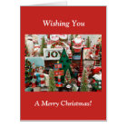 Extra BIG CHRISTMAS Card with YOUR Custom Text