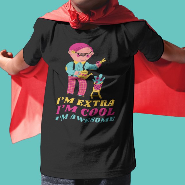 Extra Cool Awesome Boy Down Syndrome Awareness Day T-Shirt (Creator Uploaded)