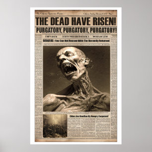 Extra! Extra! The Dead Rise! Poster