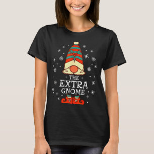 Extra Gnome Xmas Family Christmas T-Shirt