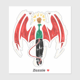 Extra-Large 14" x 14" Custom-Cut Vinyl Stickers