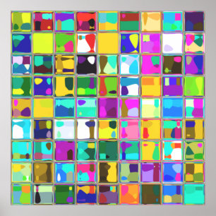 Extra Large Coloful Custom Art Posters and Prints