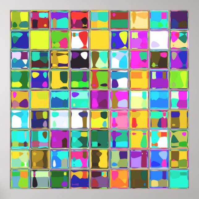 Extra Large Coloful Custom Art Posters and Prints (Front)