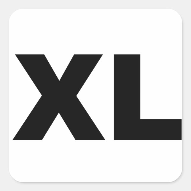 Extra Large Square Sticker (Front)