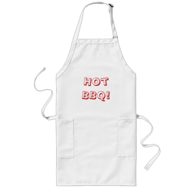 Extra long bbq apron (Front)