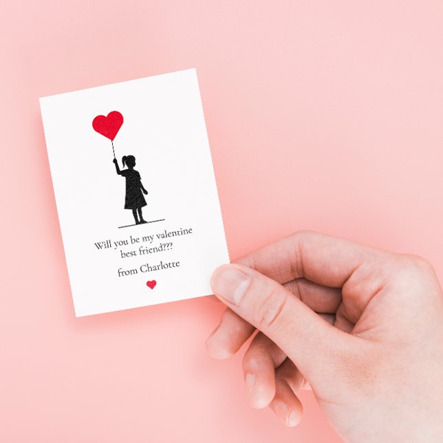 Extra small kids simple valentines  card (Creator Uploaded)