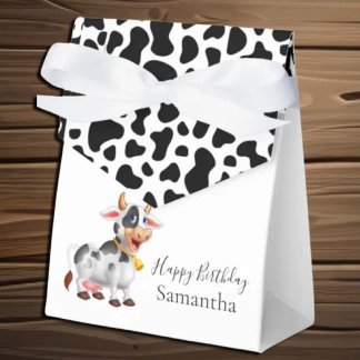 Extra Special with Our Cow Favour Box! Favour Box