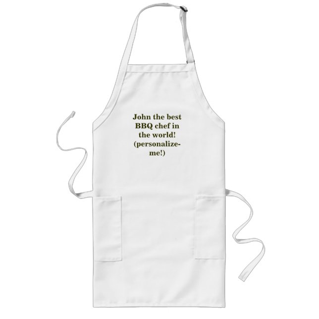 Extra tall apron for the big and tall man (Front)