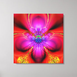 Extradimensional Transition Vers 3 Wrapped Canvas