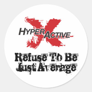 ExtraHyperActive Motivational Sticker