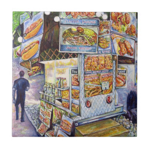 Extraordinary Artistic Workload Ceramic Tile