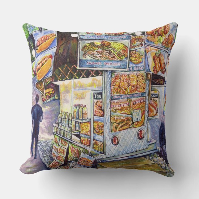 Extraordinary Artistic Workload Cushion (Front)