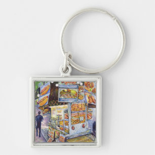 Extraordinary Artistic Workload Key Ring