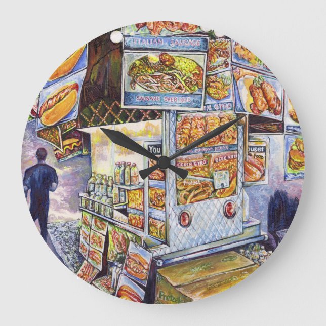 Extraordinary Artistic Workload Large Clock (Front)