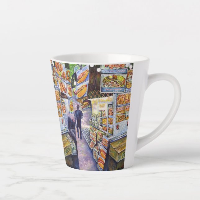 Extraordinary Artistic Workload Latte Mug (Right)