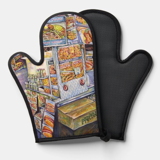 Extraordinary Artistic Workload Oven Mitt (Front/Back)