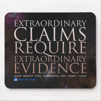 Extraordinary Claims Mouspad Mouse Pad